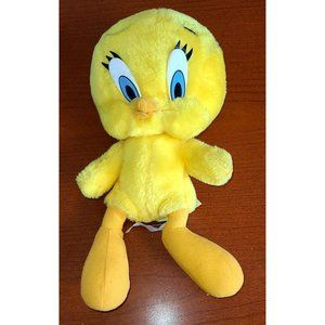 Looney Tunes Tweety Bird 1996 10" Stuffed Animal Plush Vintage